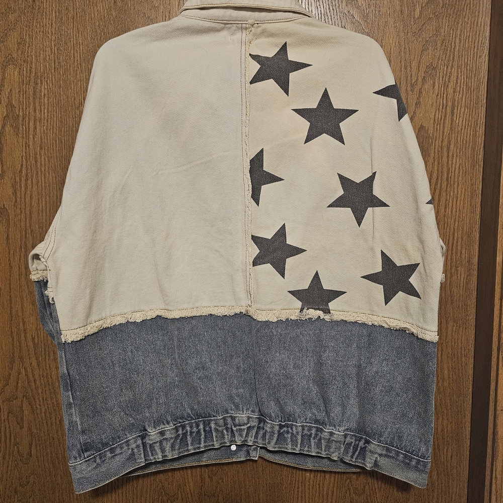 Denim Patchwork Jacket - Picture 6 of 8